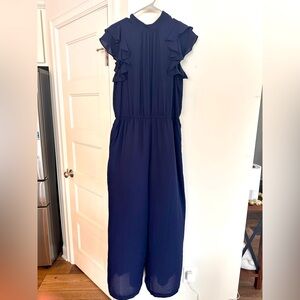 Express Navy Jumpsuit Size L
